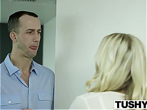 TUSHY Bosses wifey Karla Kush first Time assfuck With the Office secretary