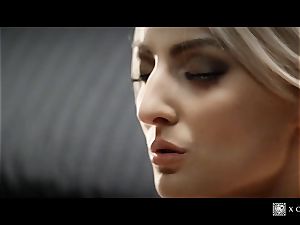 xCHIMERA - erotic motel apartment shag with platinum-blonde Katy Rose